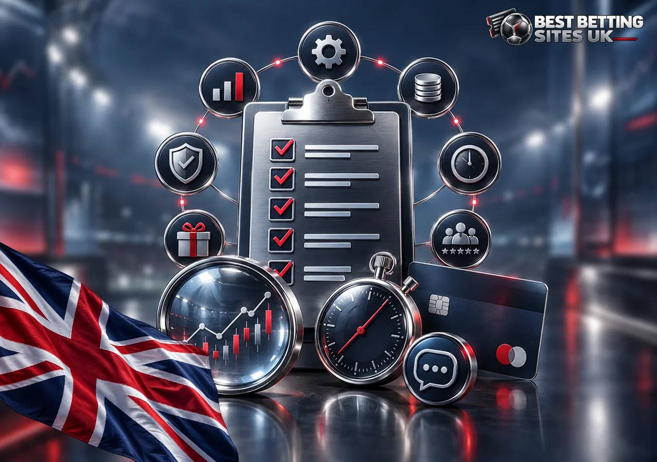 Rated betting sites evaluated through checklist reviews, timing tests, player protection and detailed odds analysis